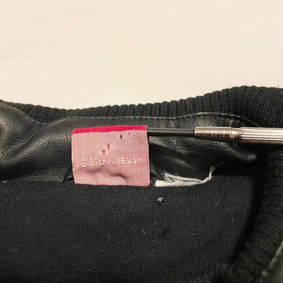 Disney Lightning McQueen Faux Leather Kids Boys Jacket Size Medium - Picture 6 of 16